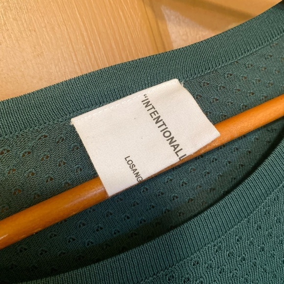 Intentionally blank dew maxi dress green one size - Picture 2 of 8